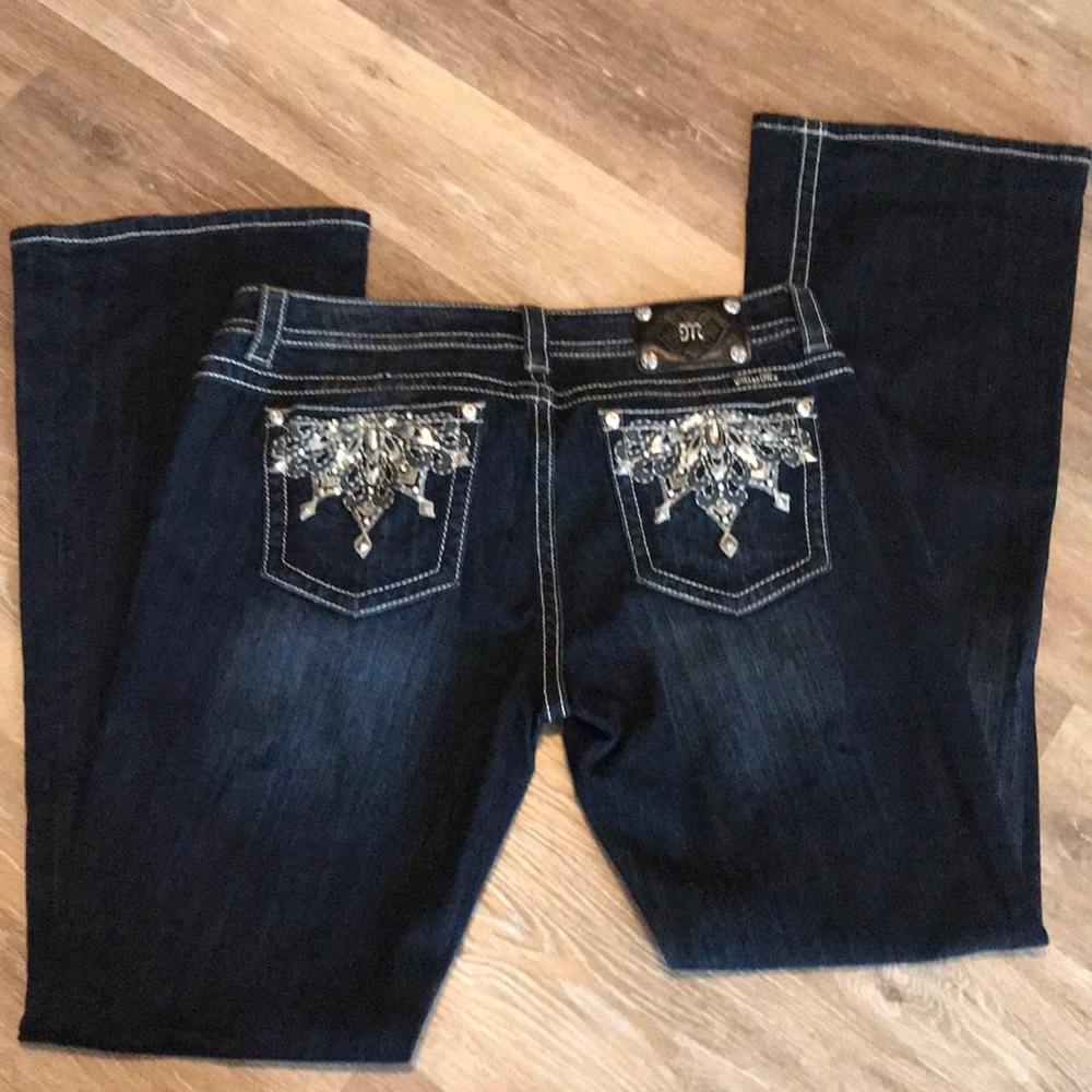 MISS ME Signature Boot Cut Jeans 33